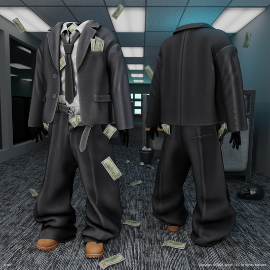 ardor* money trousers - money blazer