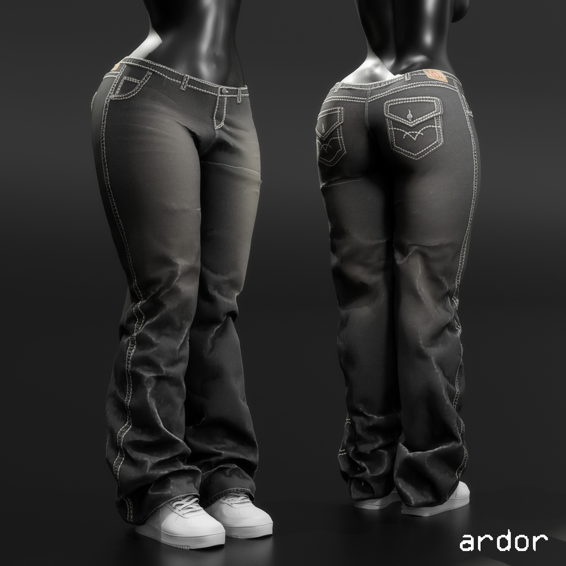 ardor - women western jeans