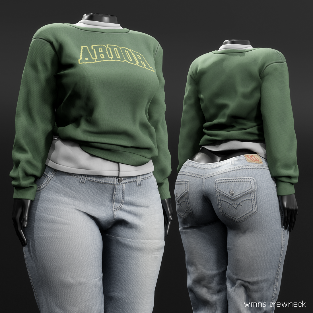 [SecondLife] ardor* - womens crewneck