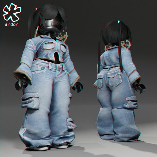 [Roblox] ardor* - denim set